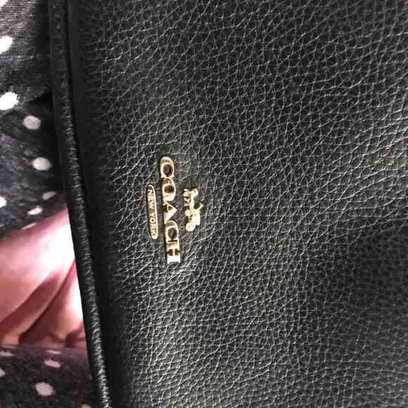 Coach Leather black purse - Picture 4 of 4